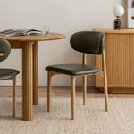 Olive Green / Walnut