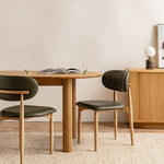 Olive Green / Walnut