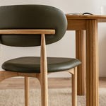 Olive Green / Walnut