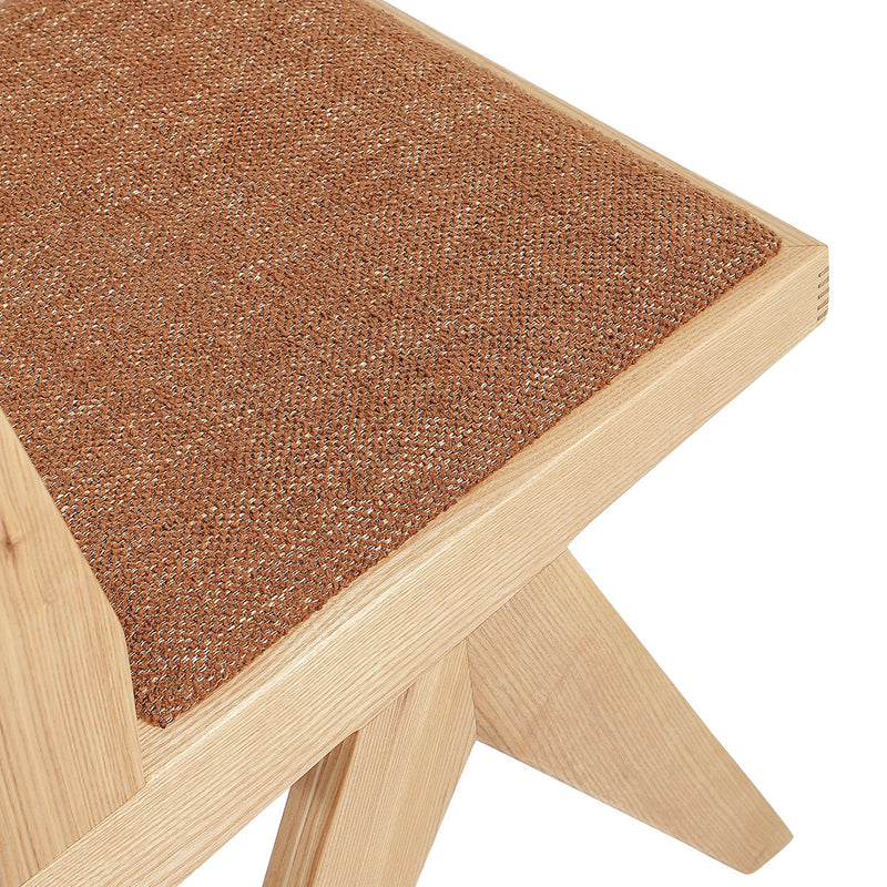 Caramel Textured Weave / Ash