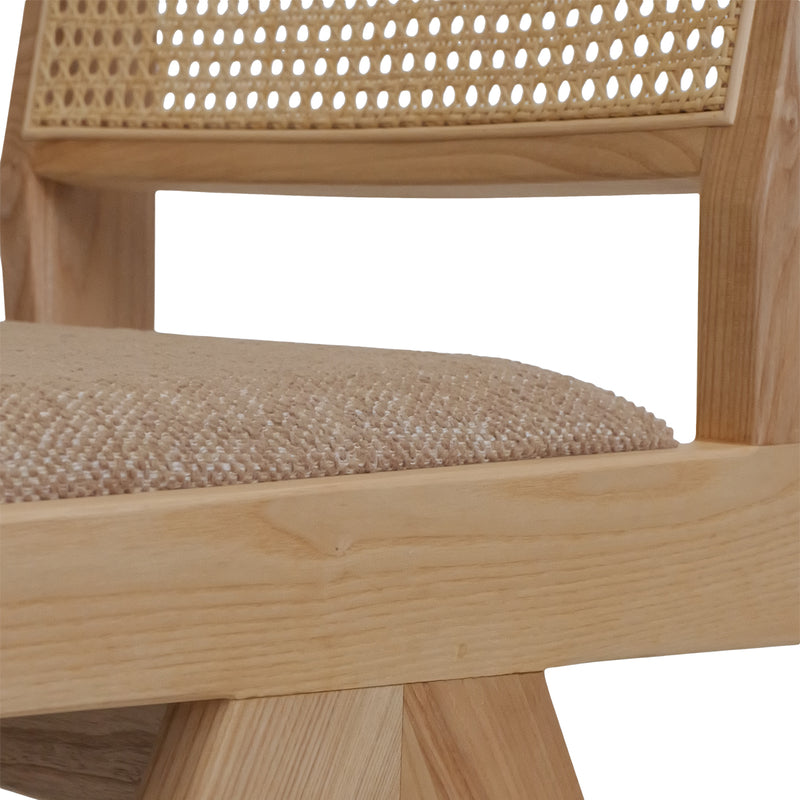 Camel Textured Weave / Ash