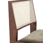 Moss Textured Weave / Walnut