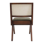 Moss Textured Weave / Walnut