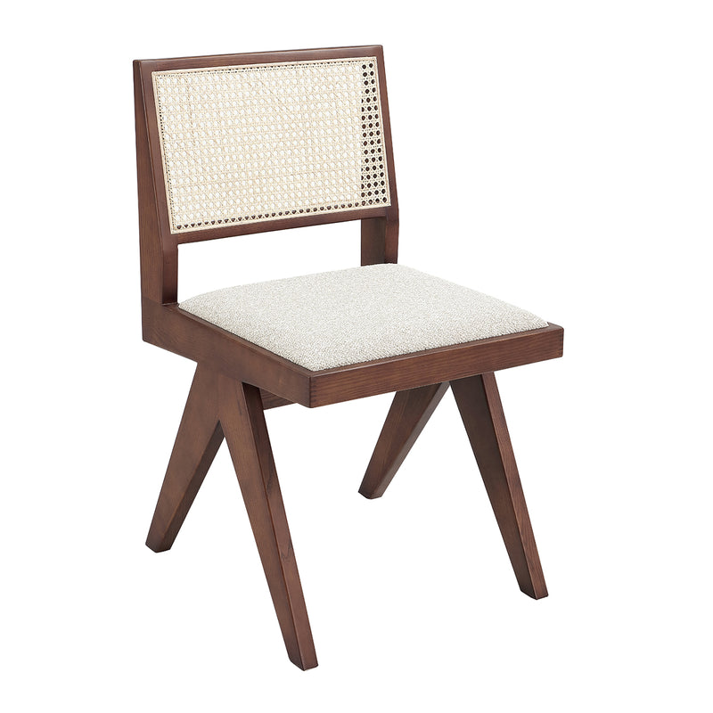 Sand Boucle / Walnut