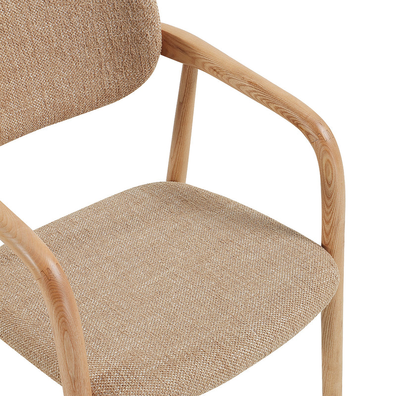 Camel Textured Weave / Ash