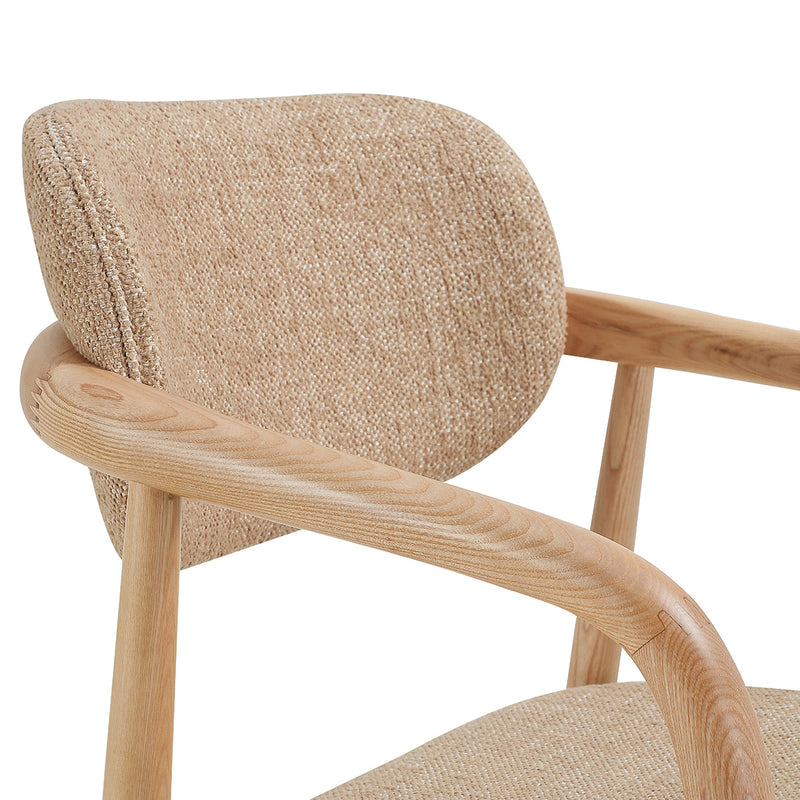 Camel Textured Weave / Ash