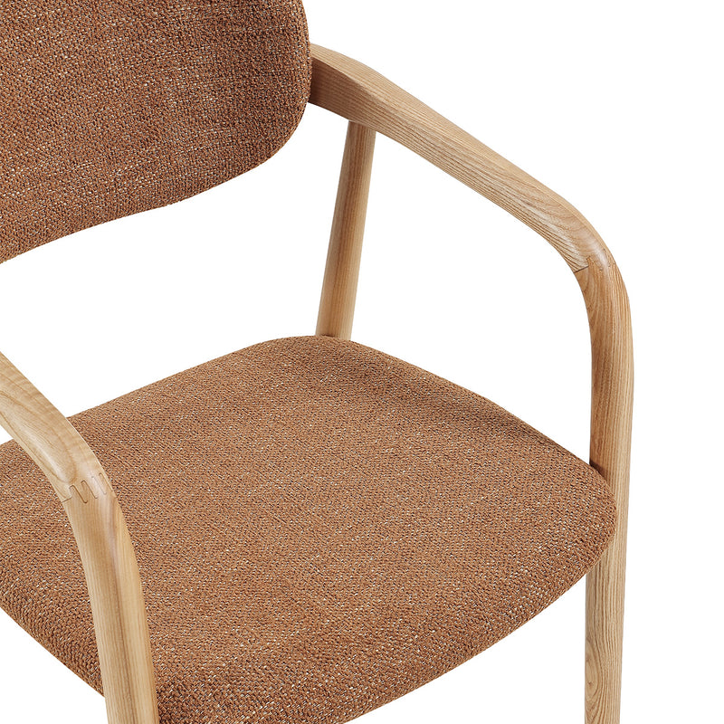 Caramel Textured Weave / Ash