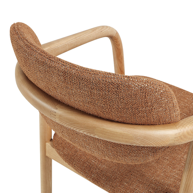 Caramel Textured Weave / Ash