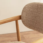 Cream Textured Weave / Ash