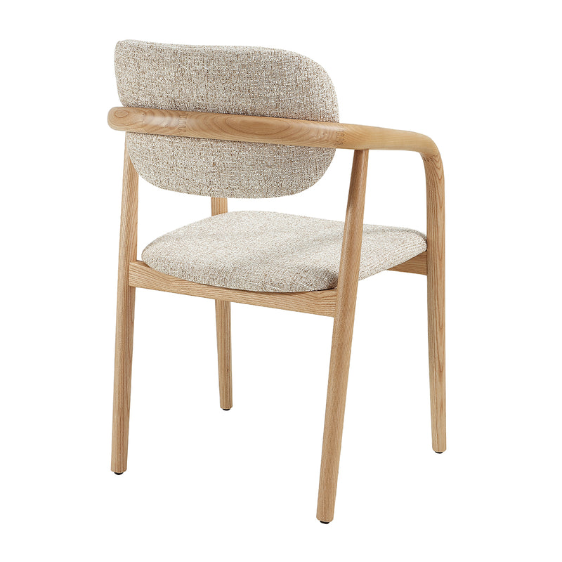 Cream Textured Weave / Ash