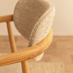 Cream Textured Weave / Ash