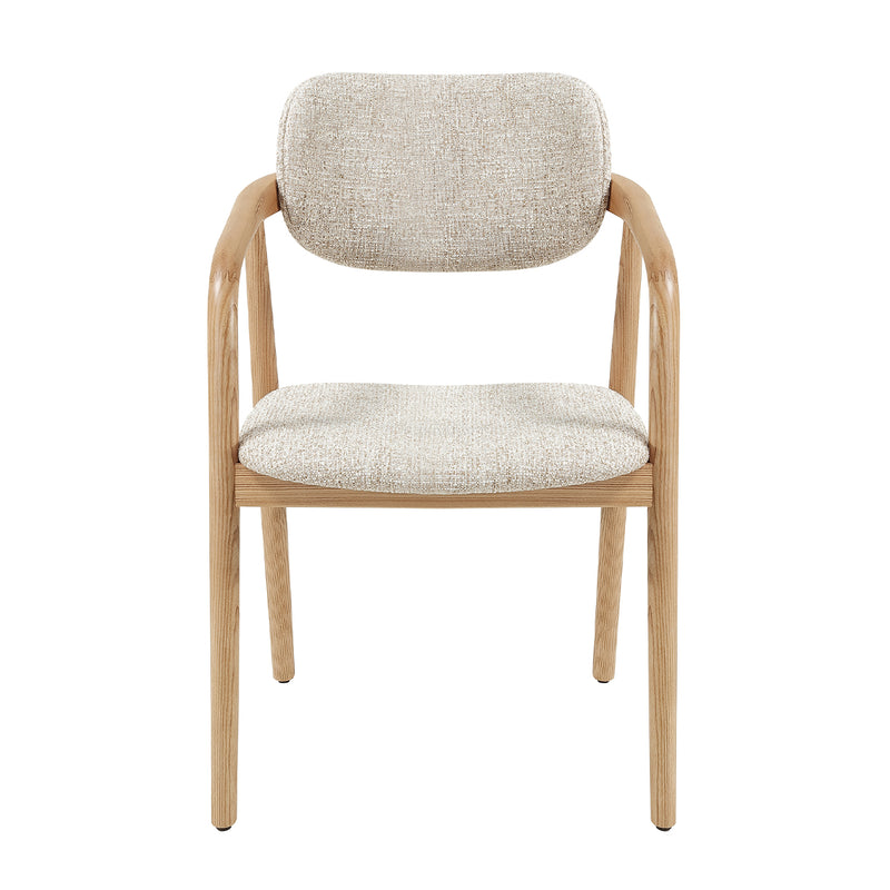 Cream Textured Weave / Ash