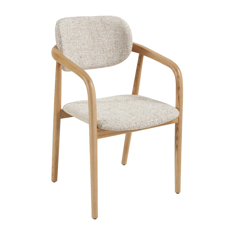 Cream Textured Weave / Ash