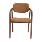 Caramel Textured Weave / Walnut