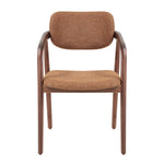 Caramel Textured Weave / Walnut