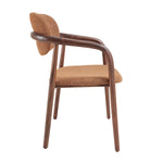 Caramel Textured Weave / Walnut