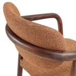 Caramel Textured Weave / Walnut