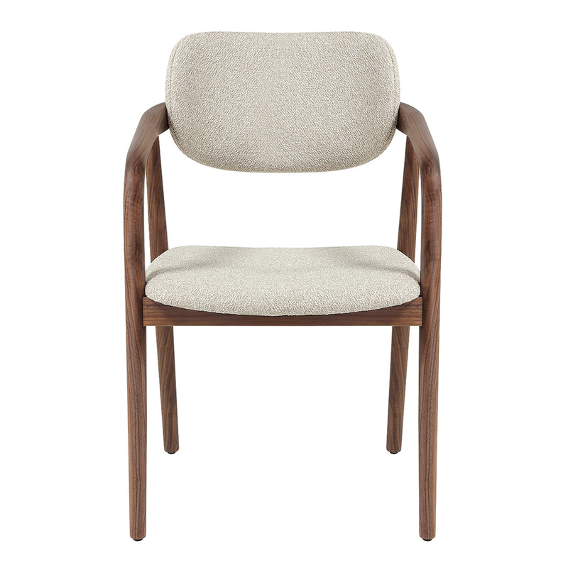 Sand Boucle / Walnut