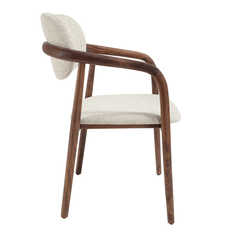 Sand Boucle / Walnut