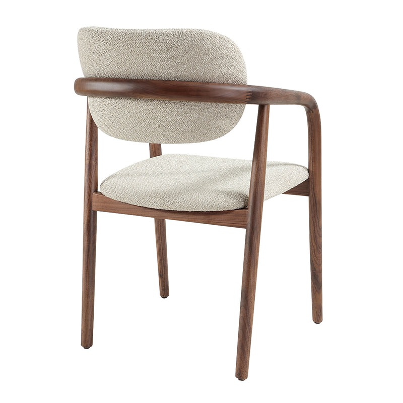 Sand Boucle / Walnut