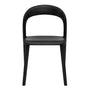 Noris Timber Dining Side Chair - Black Ash