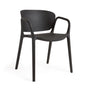 Ania Outdoor Dining Chair - Black