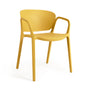 Ania Outdoor Dining Chair - Yellow