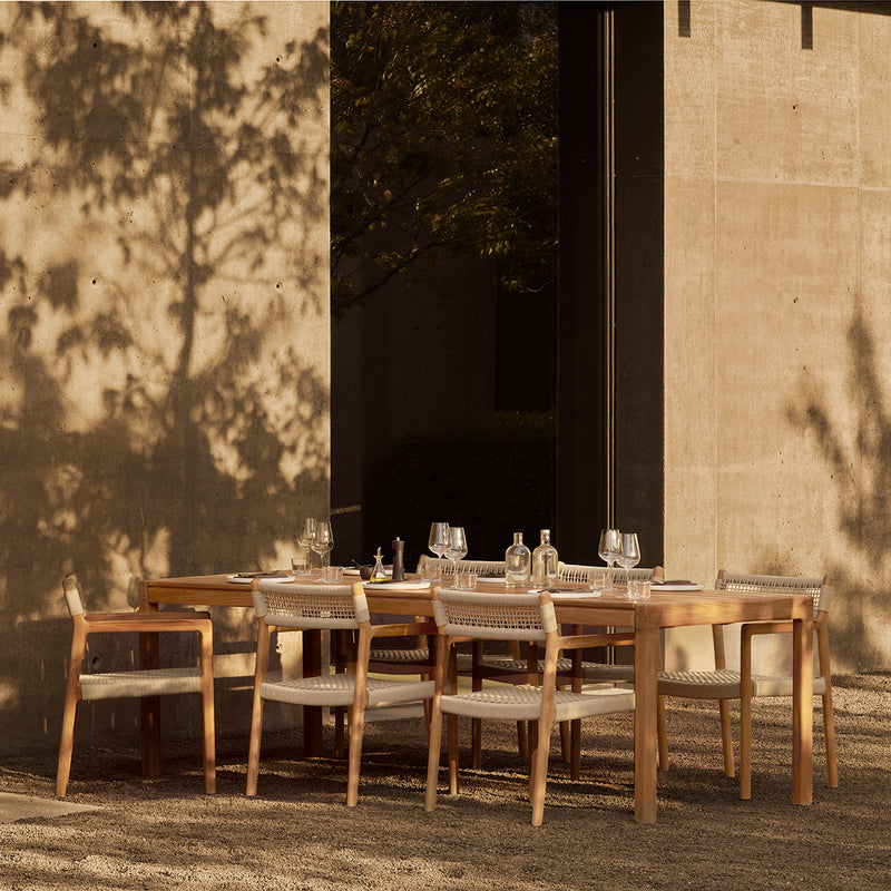 Jack Woven Outdoor Dining Chair with Arms