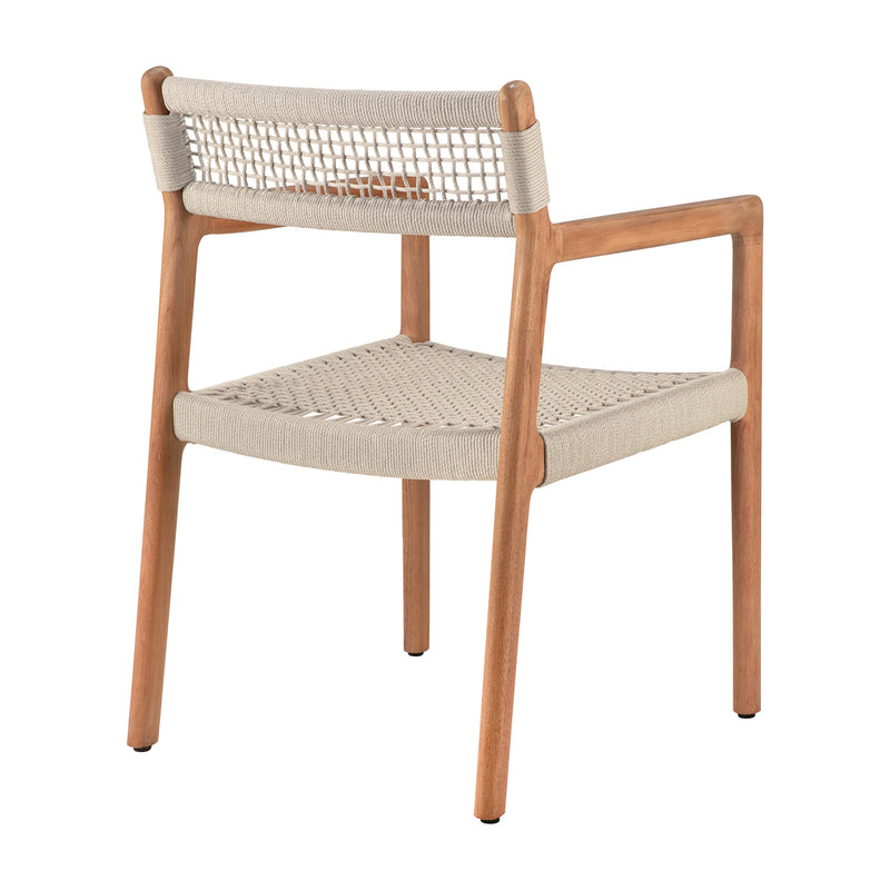 Jack Woven Outdoor Dining Chair with Arms