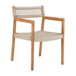 Jack Woven Outdoor Dining Chair with Arms