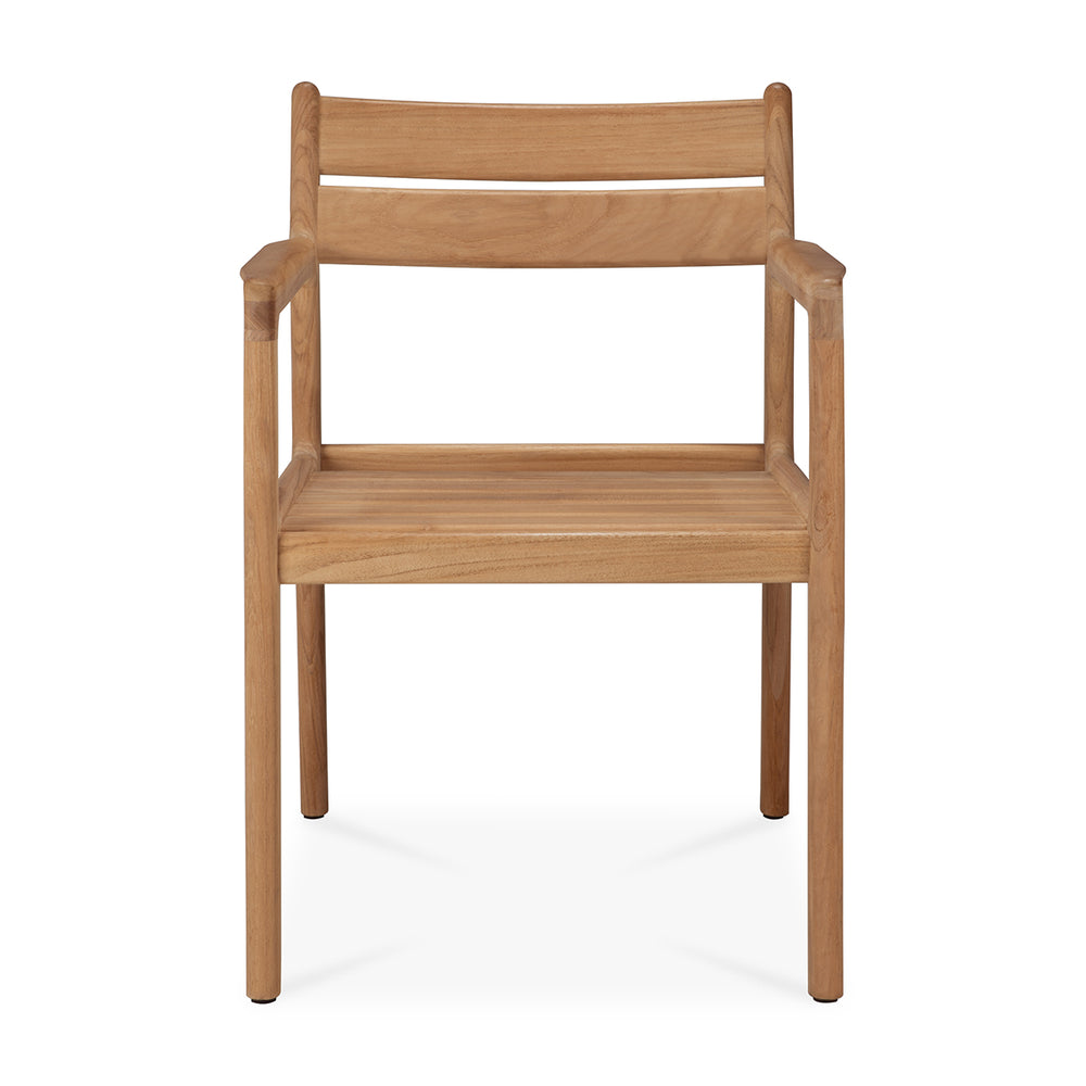 Jack Outdoor Dining Chair Frame with Arms