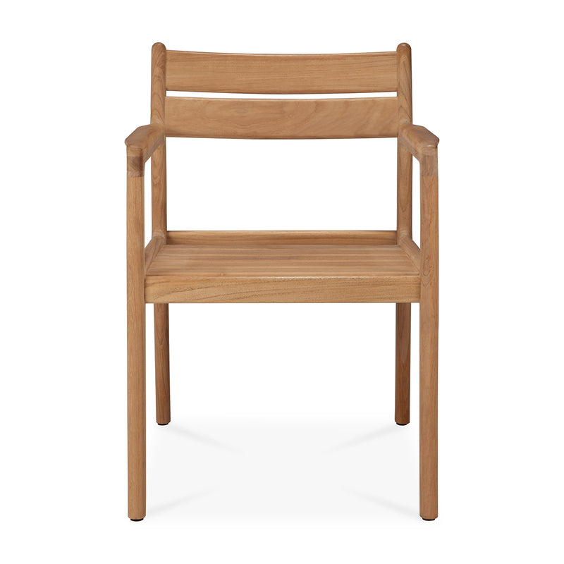 Jack Outdoor Dining Chair Frame with Arms