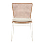 Cabana Sleigh Dining Chair - Natural / Ivory