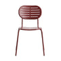 Brai Outdoor Dining Chair - Burgundy