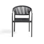 Livadia Outdoor Dining Chair - Graphite