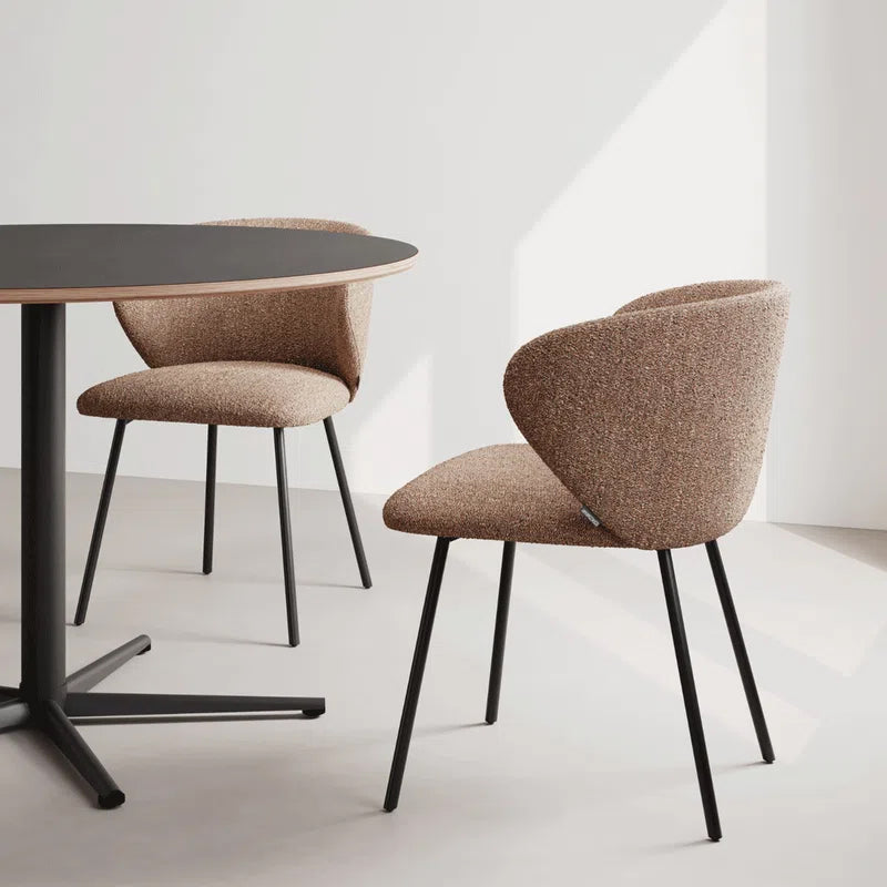 Pebble Rust Boucle / Black Matt