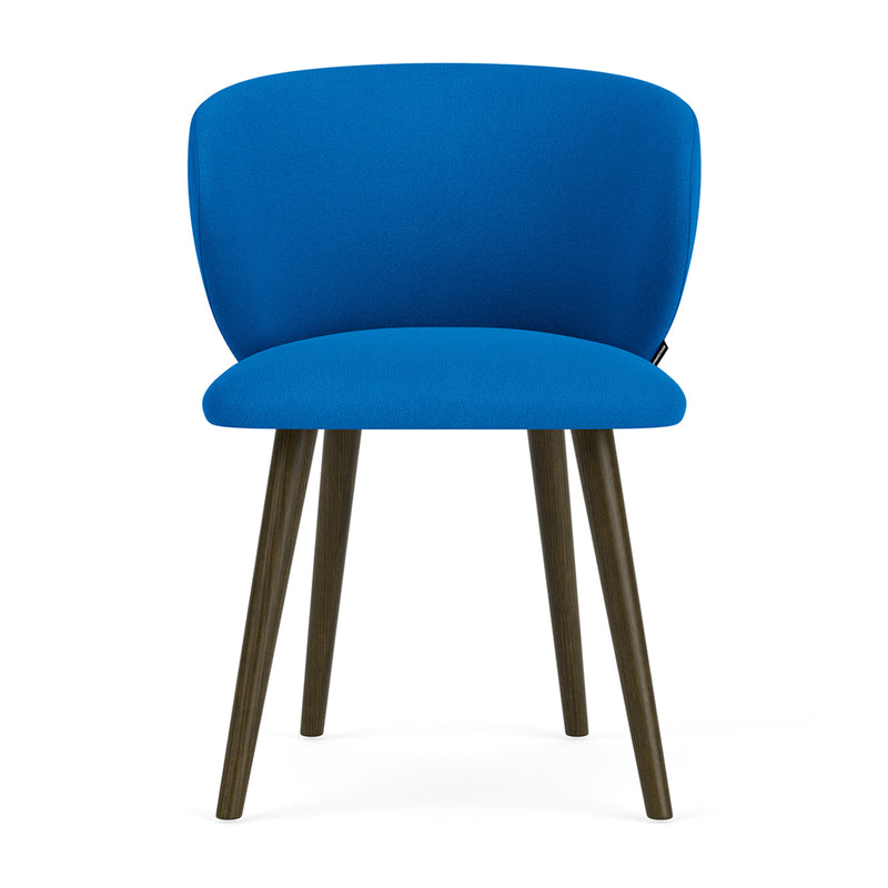 Mark Cobalt Blue Weave / Dark Walnut