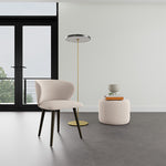 Maya Cream Boucle / Dark Walnut