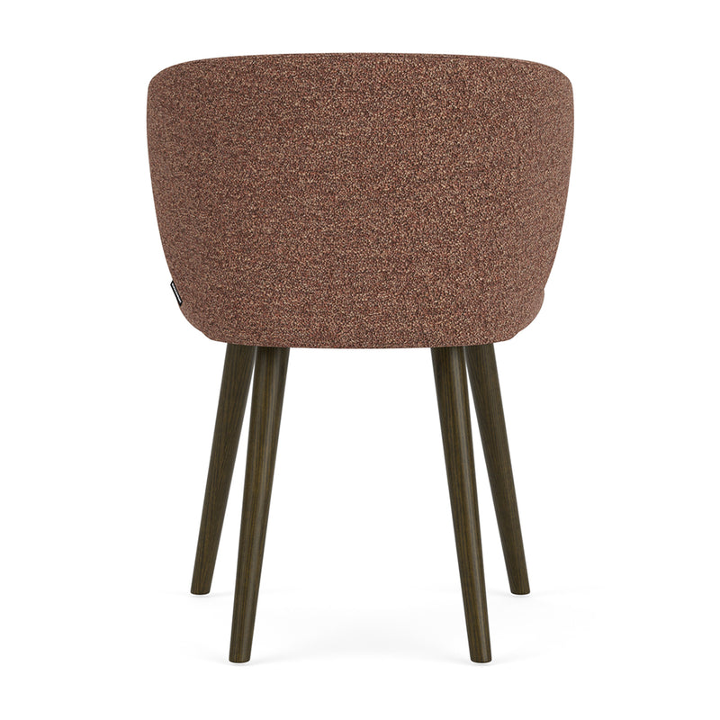 Pebble Rust Boucle / Dark Walnut