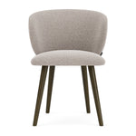 Agnes Brown Textured Weave / Dark Walnut