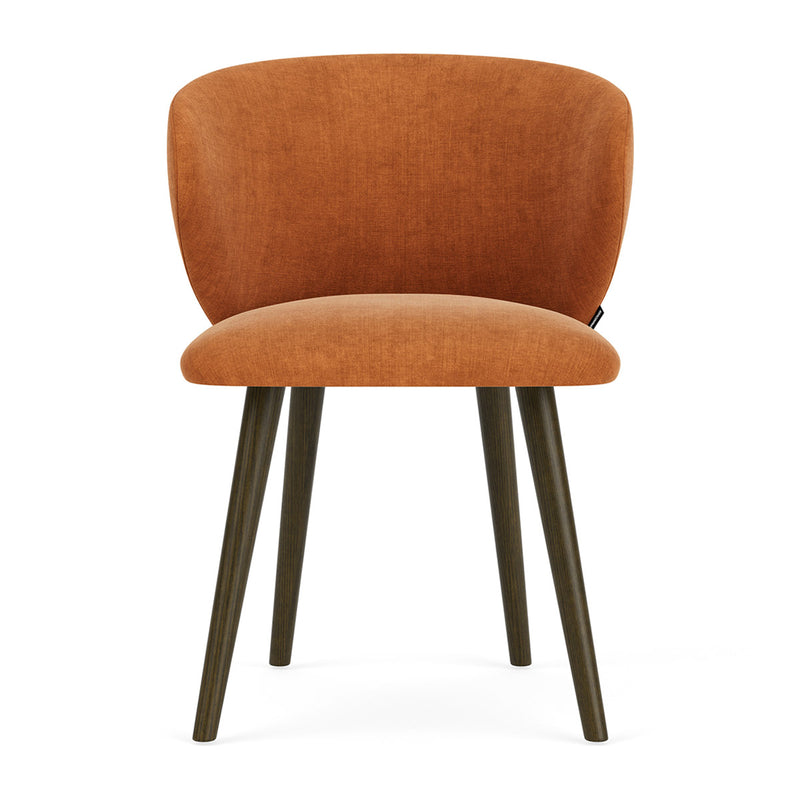 Danny Amber Textured Weave / Dark Walnut