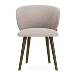 Fabio Stone Fabric / Dark Walnut