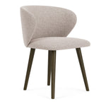 Fabio Stone Fabric / Dark Walnut