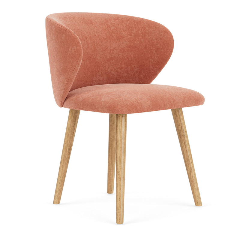 Danny Dusty Rose Textured Weave / Oak
