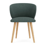 Form Blue Grey Fabric / Oak