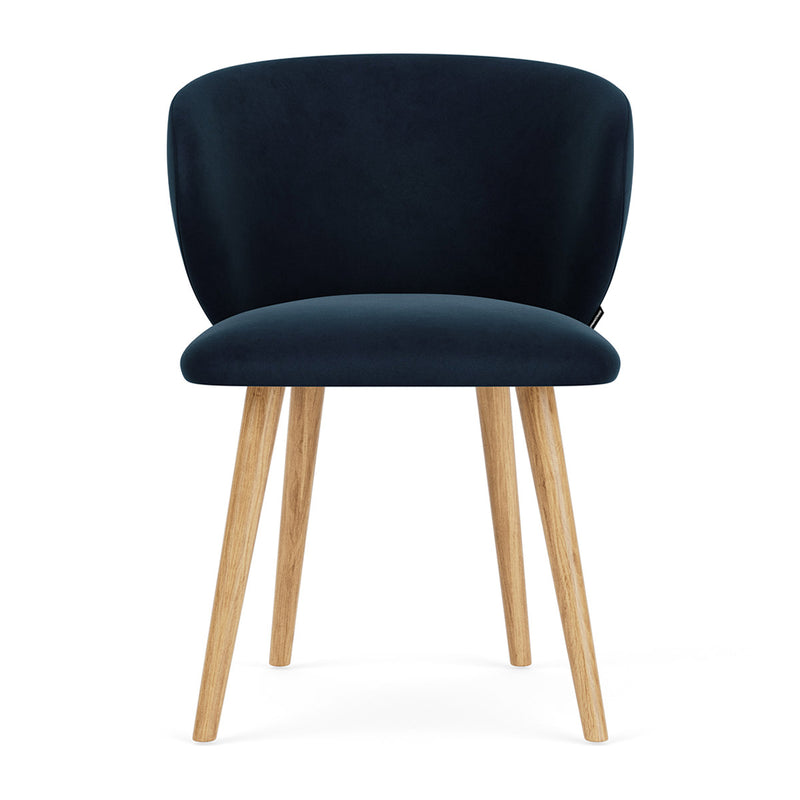 Lux Navy Velvet / Oak