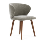 Planet Grey Green Fabric / Walnut Natural