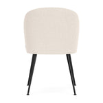 Maya Cream Boucle / Black Metal