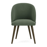 Cura Dark Green Weave / Dark Walnut