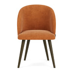 Danny Amber Textured Weave / Dark Walnut